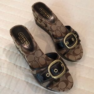 Coach Wedge Sandal